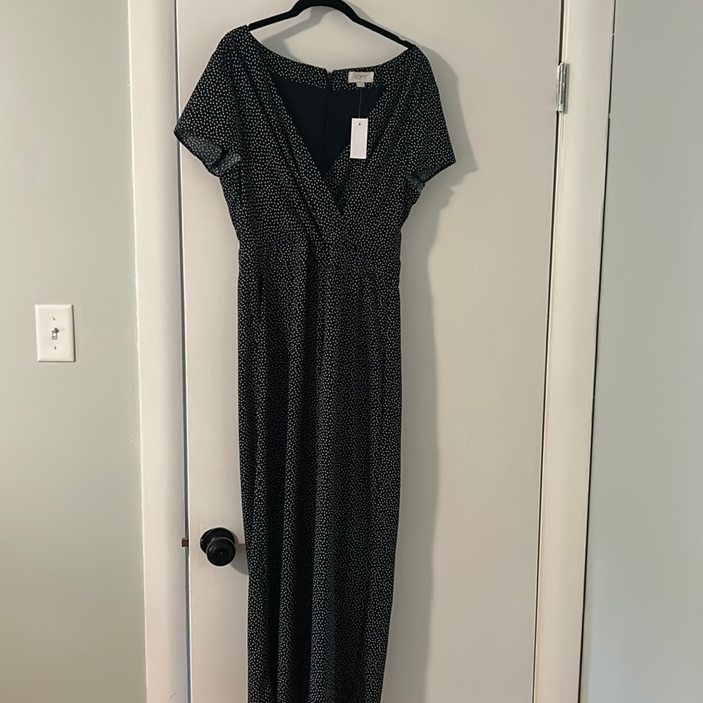 Polka dot Loft jumpsuit